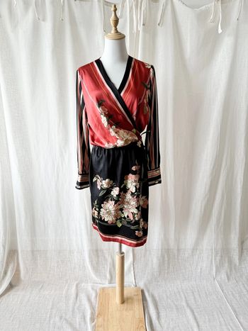 Robe satinée Zara