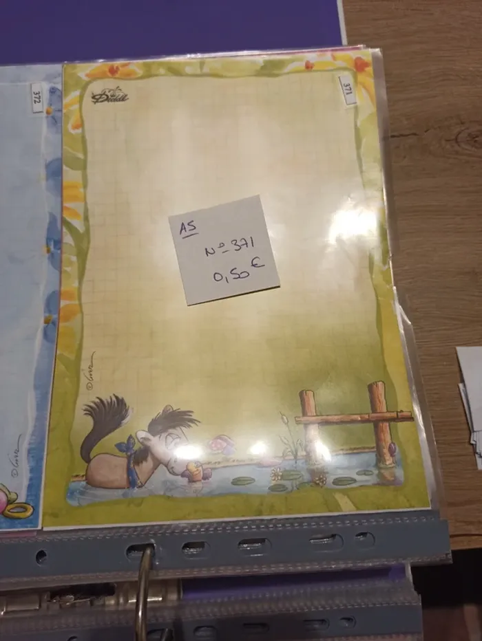 Feuille Diddl A5 371 0,50€