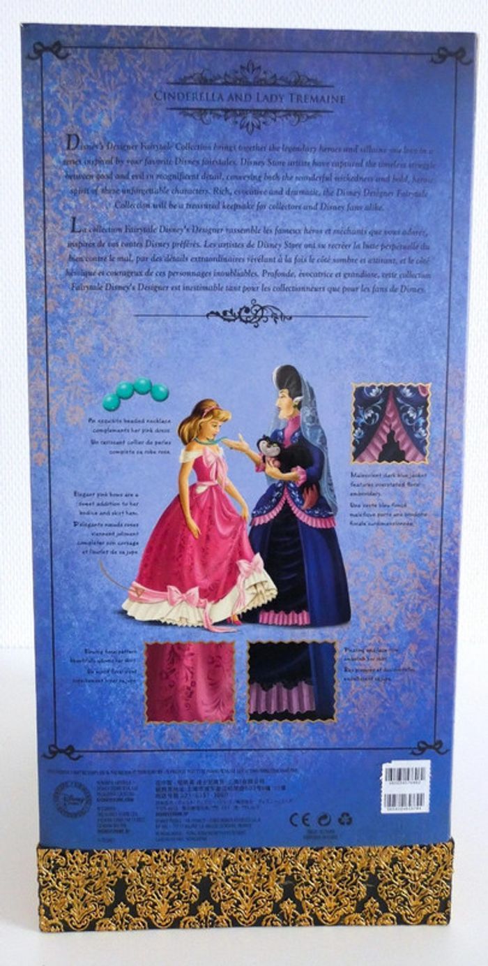 Poupée édition limitée Cendrillon Vs Tremaine fairytale designer - photo numéro 15