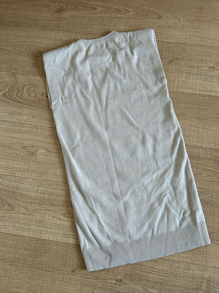 Robe pull beige sans manches Morgan taille S TBE - photo numéro 8