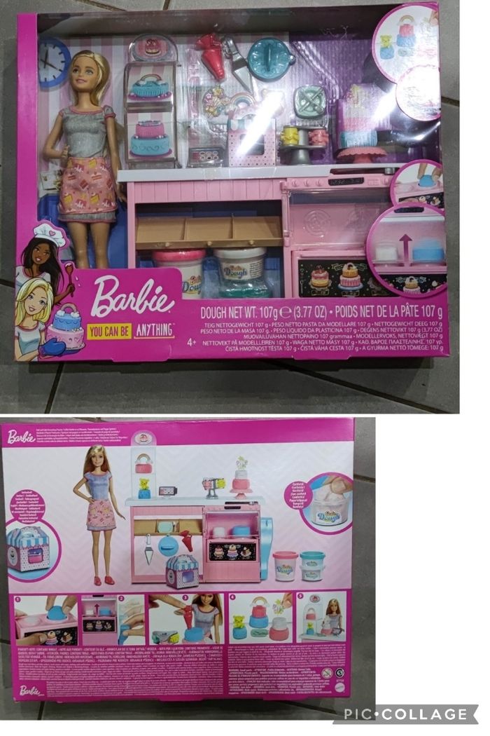 Barbie et sa pâtisserie neuf