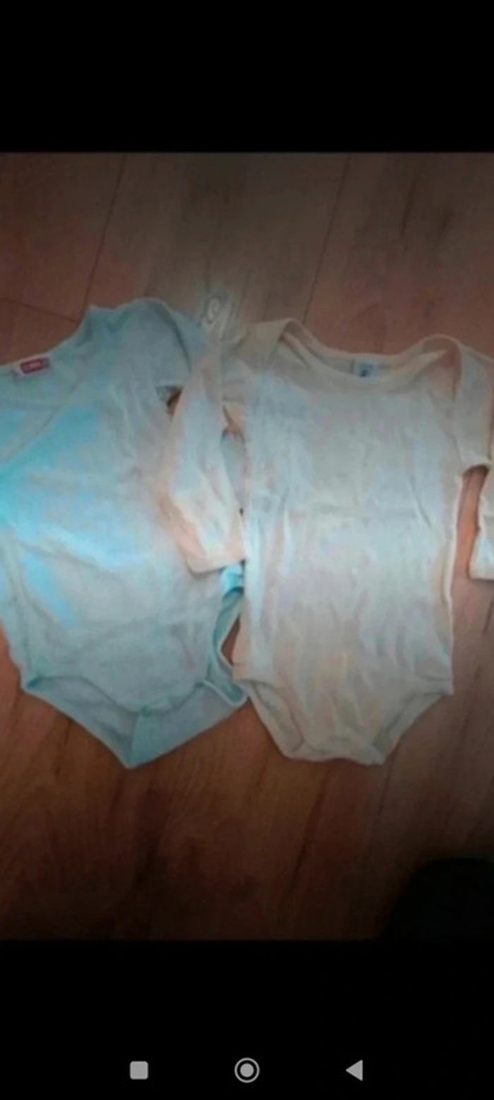 2 bodys 12 mois