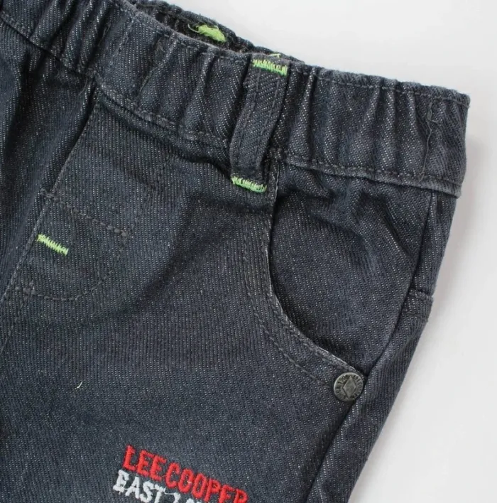 Ensemble 3 pièces Lee Cooper blouson capuche jeans t-shirt neuf 24 mois - photo numéro 8