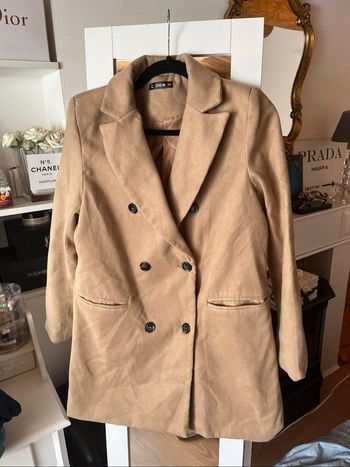 Manteau mi long beige T.M TBE 🍂