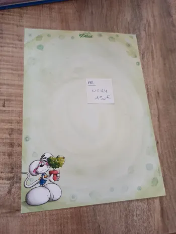Papier à lettre Diddl 124 1,50€