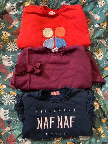 Lot de 3 pulls 8 ans