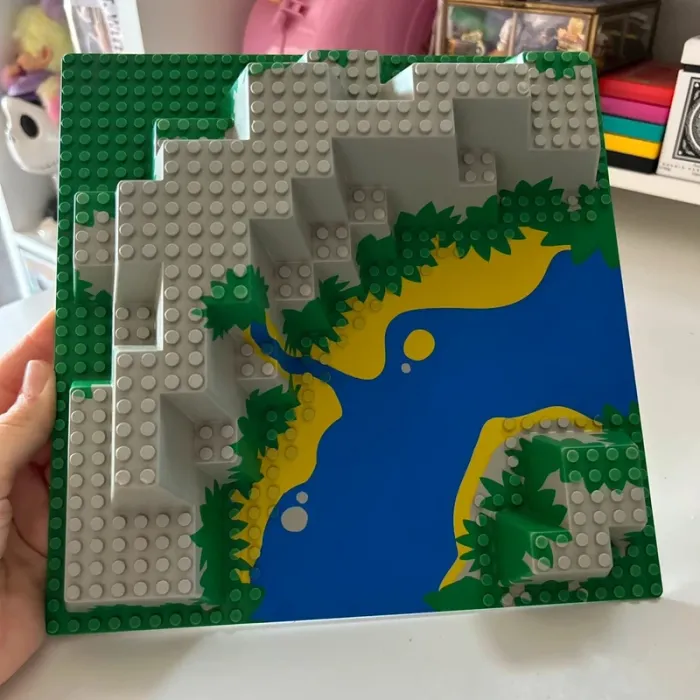 Lot 2 plaques lego 6025 6278 - photo numéro 8