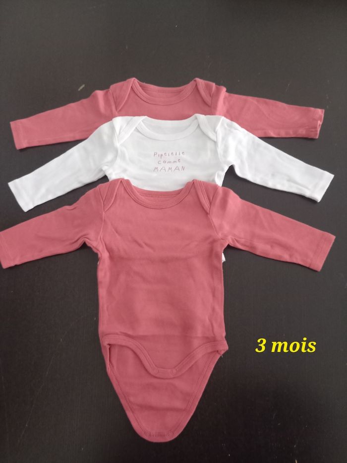 Lot vêtement bébé fille 3 mois - photo numéro 4
