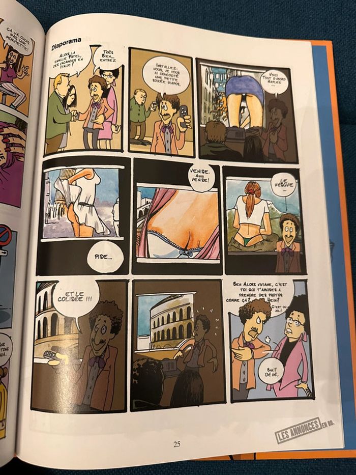 BD livre Elie Semoum Franck Dubosc Les annonces Si tu es blonde Aurel Fab Jungle - photo numéro 4