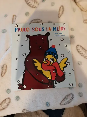 Livre Paulo sous la neige neuf école des loisirs