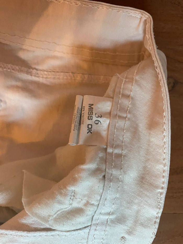 Pantalon blanc - photo numéro 3