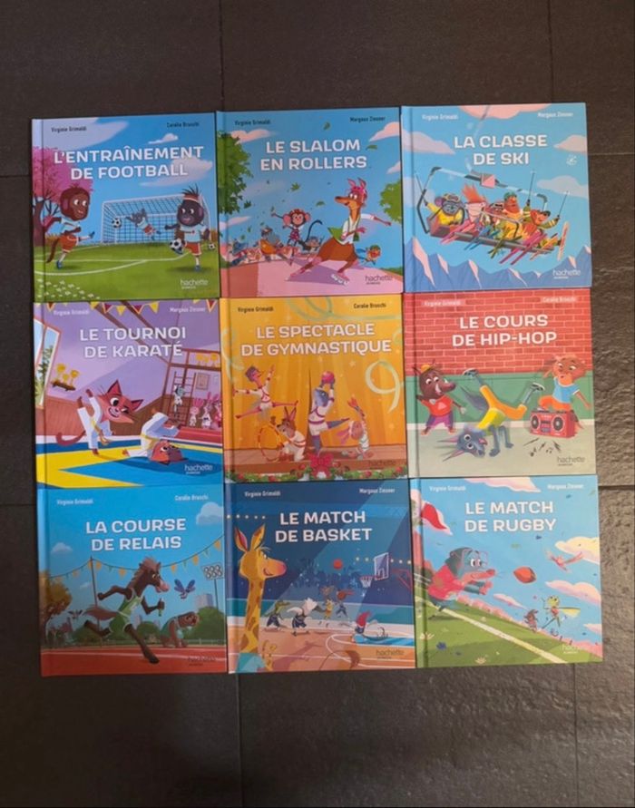 Lot de livres «  Esprit Sportif »