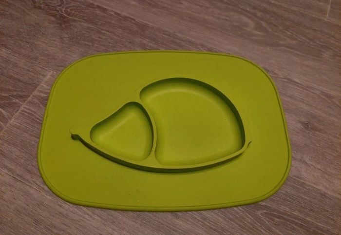 Assiette en silicone hérisson