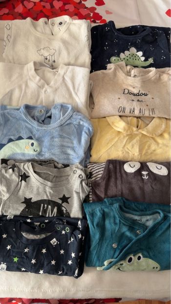 Lot vêtement bébé garçon
