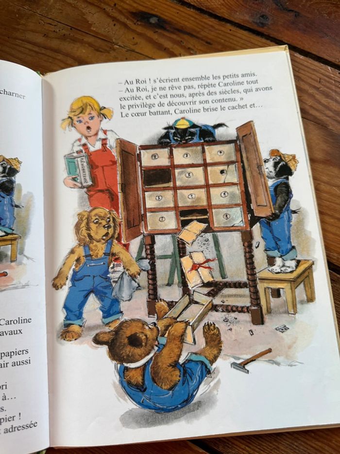 BE - Caroline et le Potager Ensorcelé livre bd album Pierre Probst Hachette rare - photo numéro 2