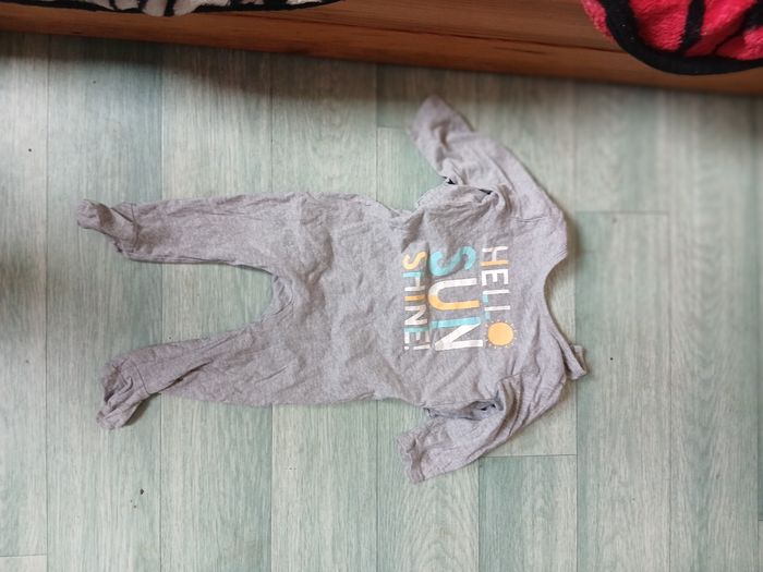 Pyjama gris basic - photo numéro 2