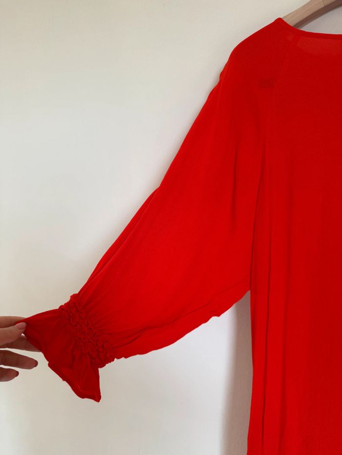 Robe Maje rouge - photo numéro 4