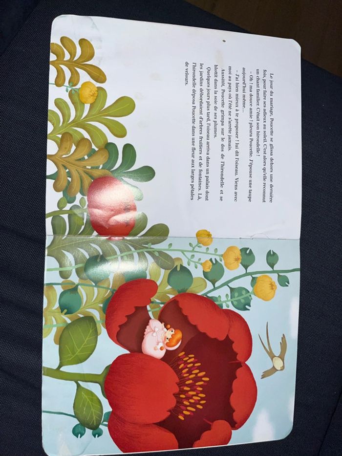 Livre pour enfants poucette Hans Christian Andersen - photo numéro 3