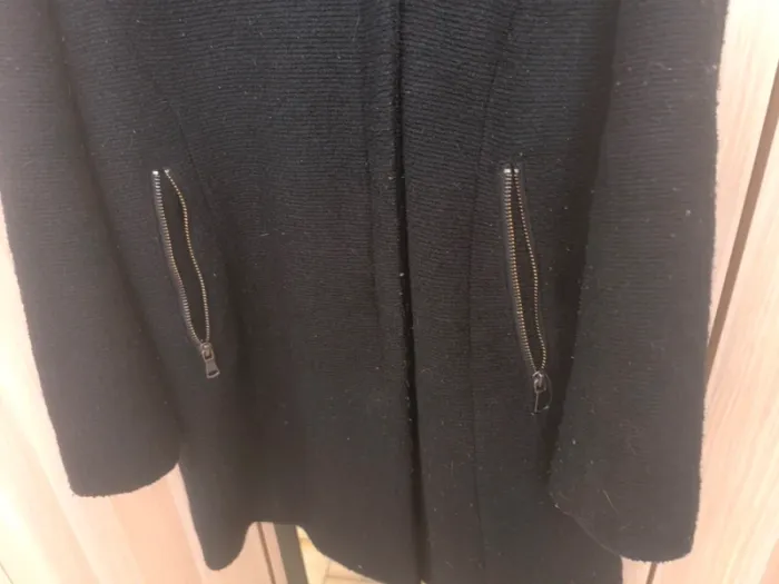 Blouson long, épais noir (42) - photo numéro 3