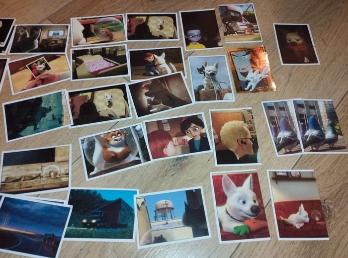 50 cartes panini volt le chien Disney sticker autocollant - photo numéro 2