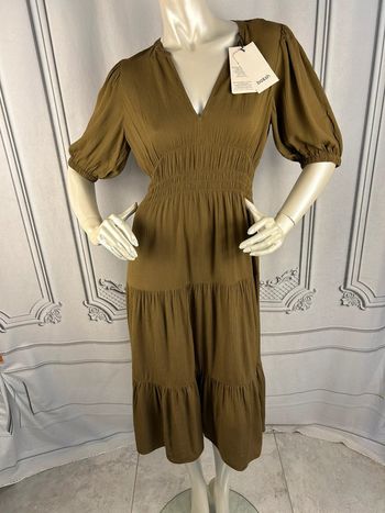 Robe longue Kaki Ba&sh T1 / S neuve