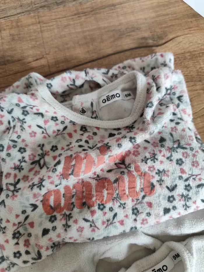 Lot de 4 pyjamas 9 mois - photo numéro 3