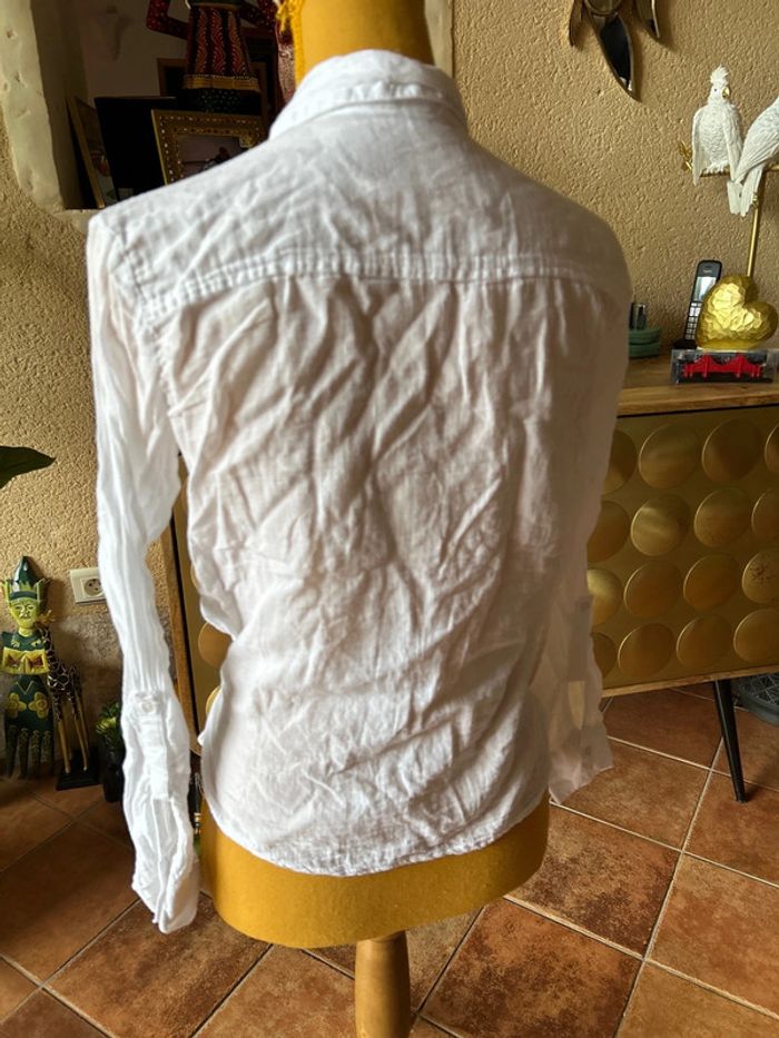 Jennyfer don t call me chemise blanche taille m - photo numéro 3
