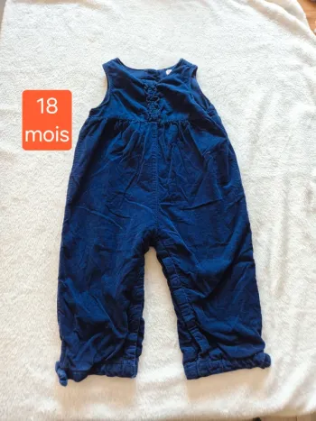 Salopette marine 18 mois du pareil au meme