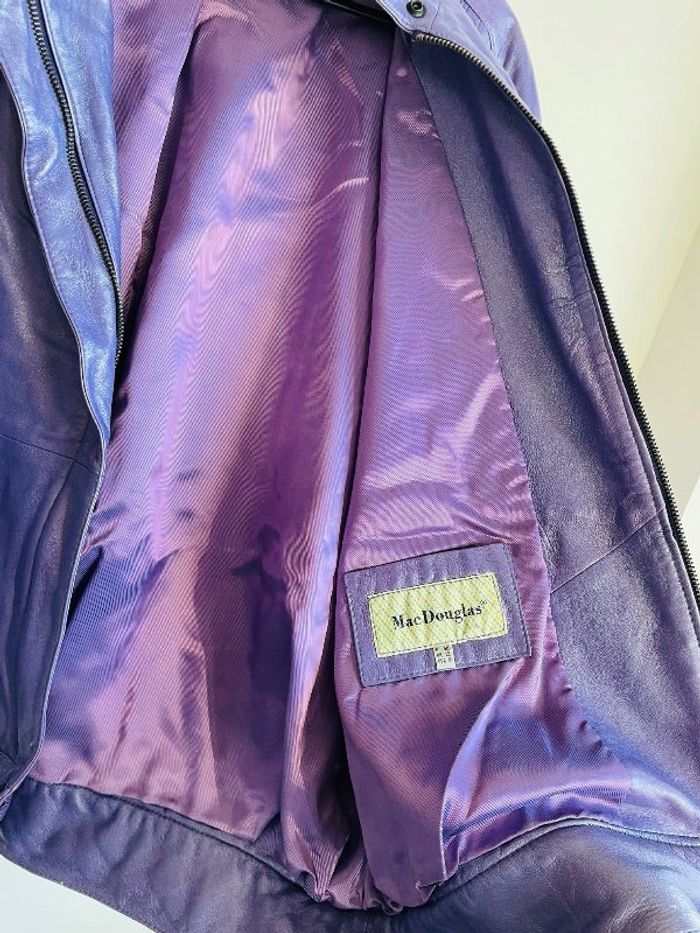 Veste cuir Mac Douglas
