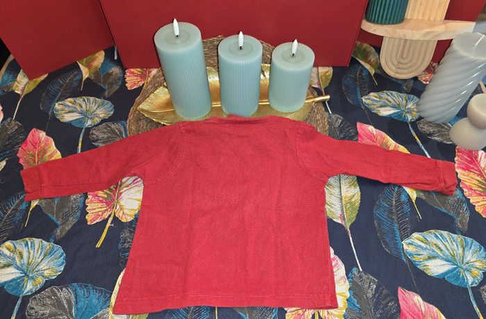 Sous pull rouge 2 ans - photo numéro 2