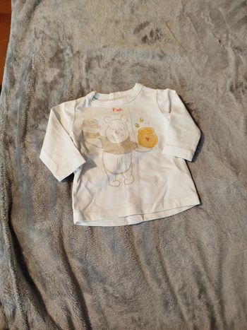 Tee-shirt manche longue 0/1mois