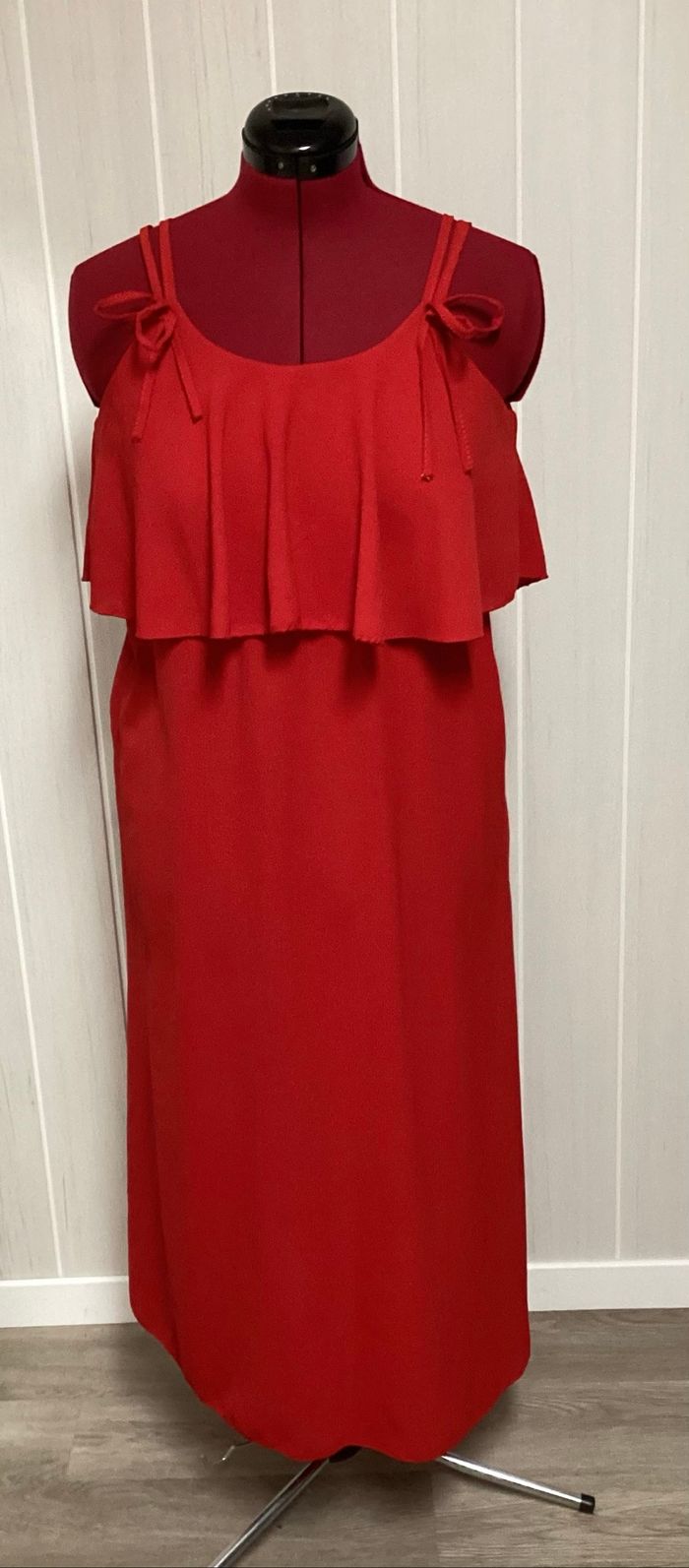Robe  longue  à bretelles 42/44
