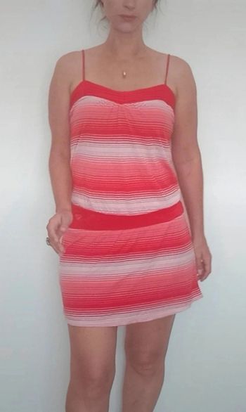 Robe d été rayée casual taille 36