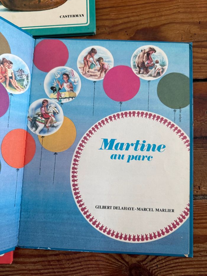 Collection Farandole lot de 3 livres anciens vintage Martine Casterman Marlier Delahaye - photo numéro 7