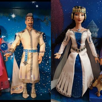 Poupées Couple Reine Amaya Roi Magnifico Wish : Asha et la Bonne étoile - Coffret Disney