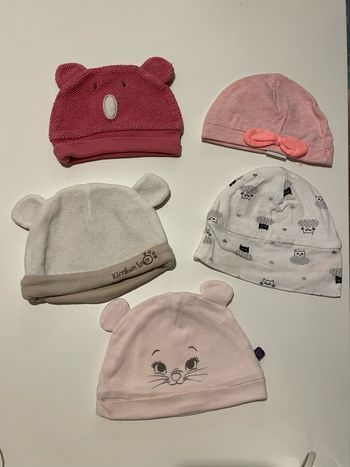 Lot de bonnet naissance