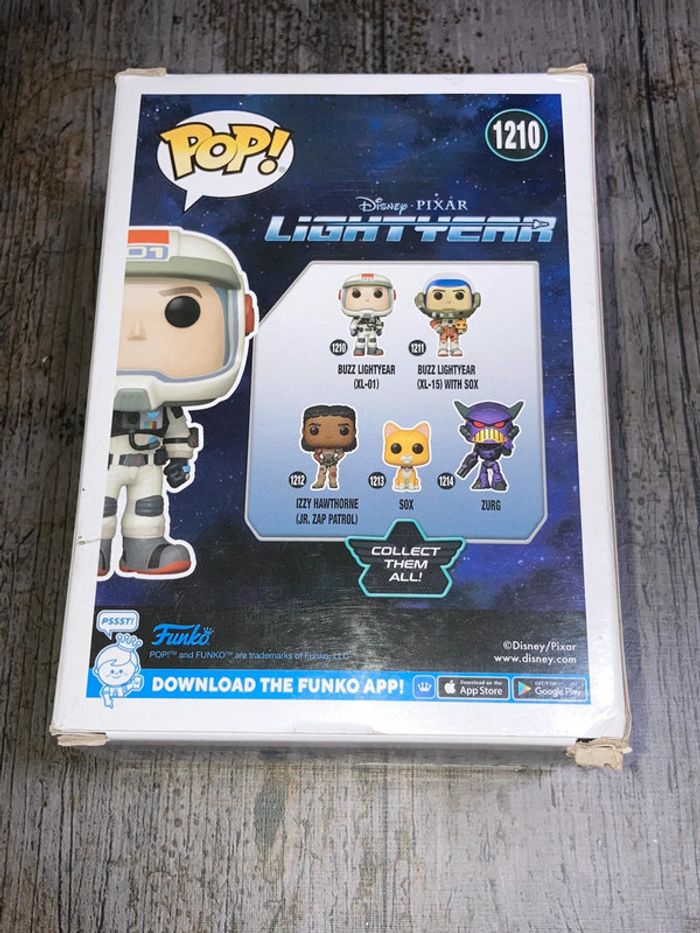 POP! Disney Pixar Lightyear (XL-01) 1210 neuf Funko - photo numéro 2