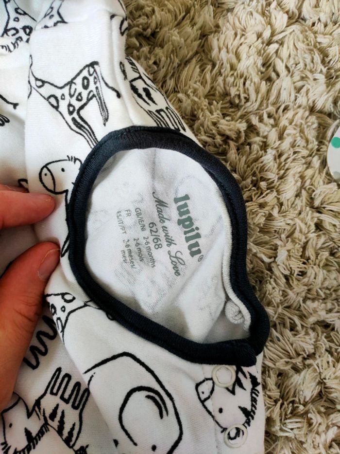 T-shirt manches longues 6 mois lupilu - photo numéro 2