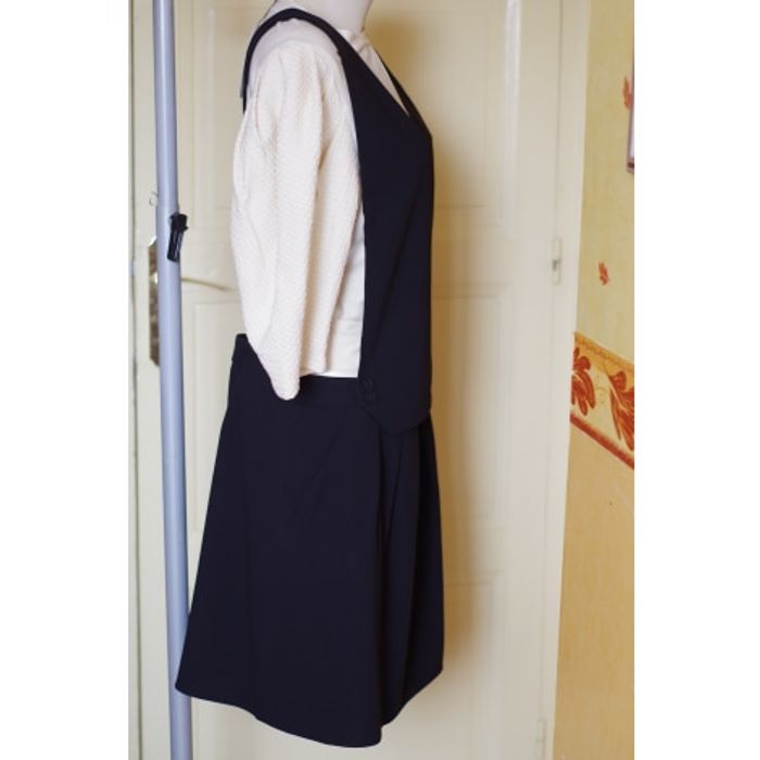 Promod -Jupe avec bretelles - Taille 42 - photo numéro 2