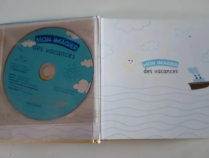 Livre cd : mon imagier des vacances - photo numéro 3