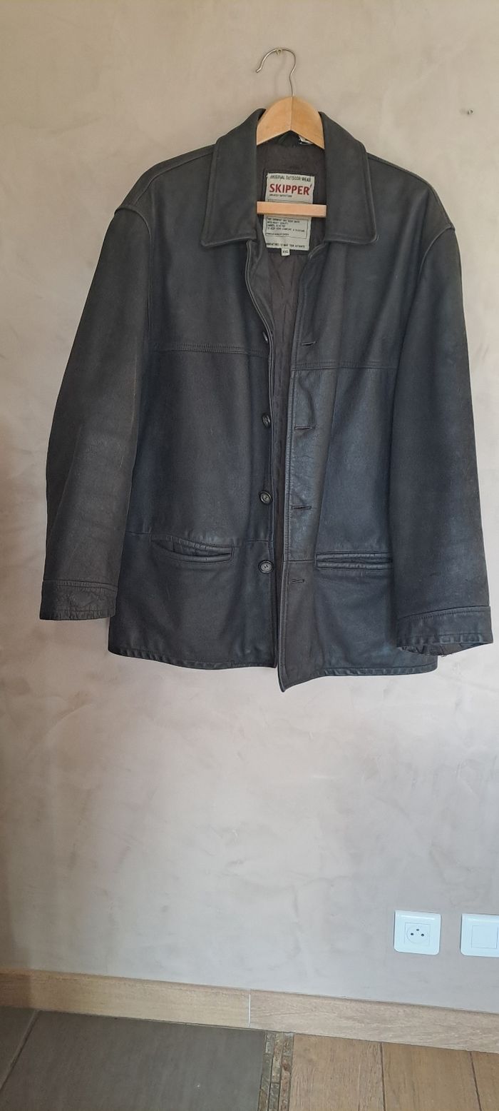 Veste cuir