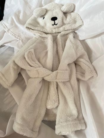 Robe de chambre ourson