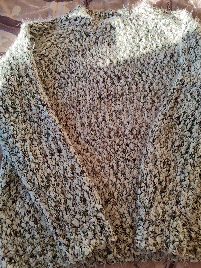 Pull chiné taille 40 très étirable et doux à porter