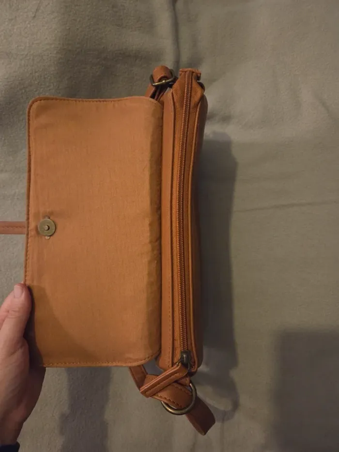 Sac à main marron – La Halle - photo numéro 3