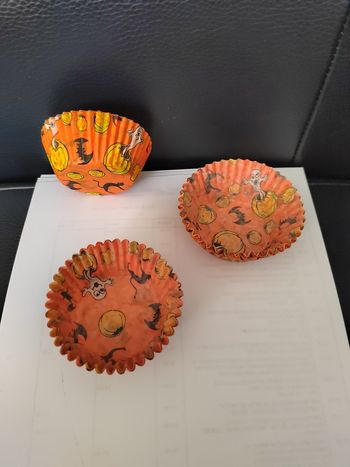 Moules à muffins d'Halloween