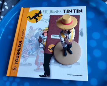 Figurine tournesol en jardinier