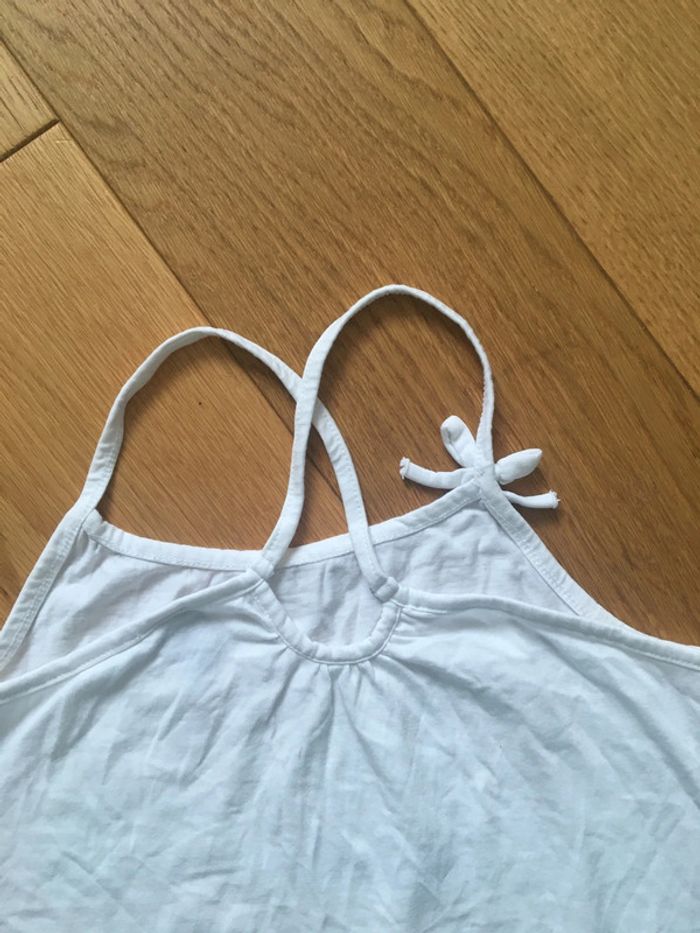 Débardeur blanc 8 ans - photo numéro 5