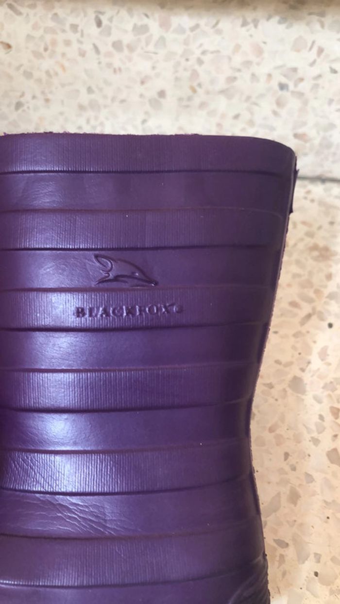 Bottes de pluie ou de jardinage fille 27/28 - photo numéro 6