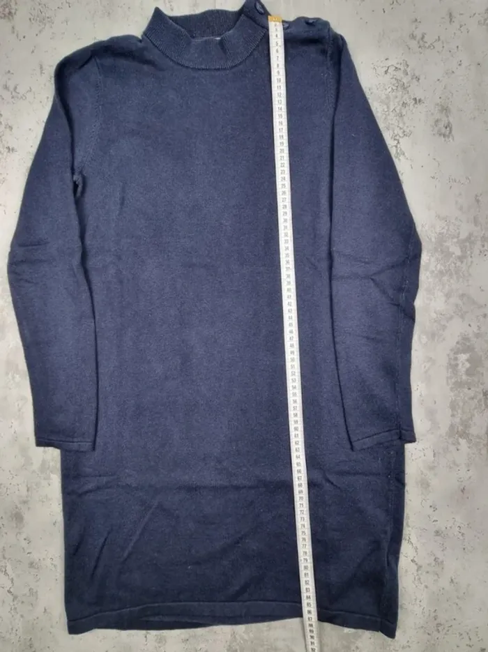 Robe Tommy Hilfiger – Bleu marine – Taille M Femme (mesures en photos) - photo numéro 9