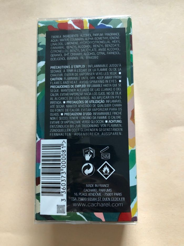 Eau de Parfum Loulou de Cacharel 50 ml Neuf - photo numéro 2